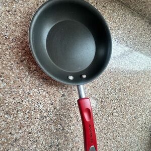 Rachael Ray Red Nonstick Frying Pan